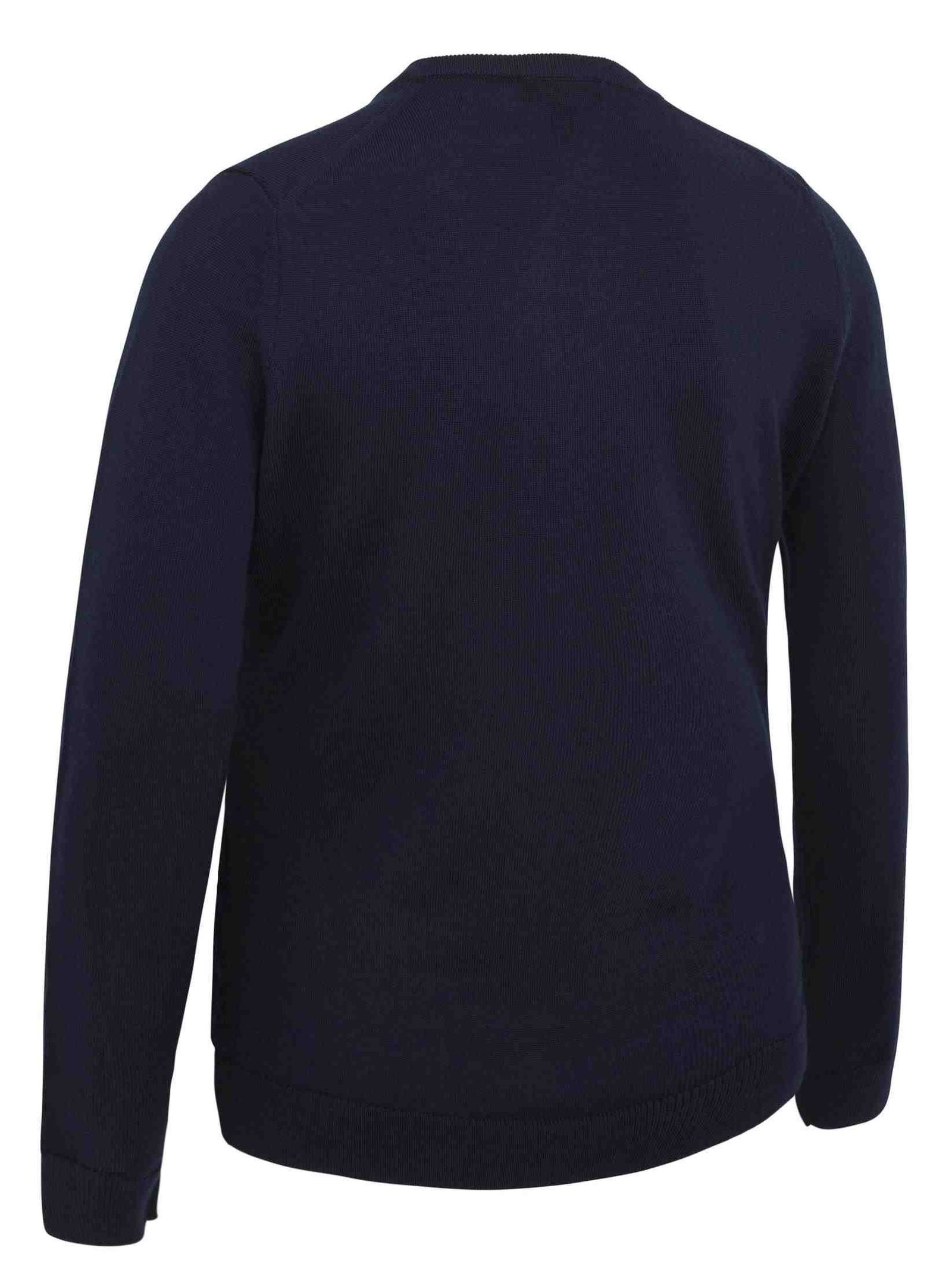 Callaway V-Neck Merino dámsky sveter, dark navy