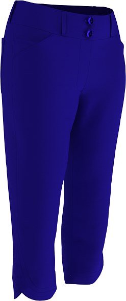 Callaway 5 Pocket dámske capri nohavice, mazarine blue