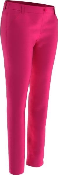 Callaway 5 Pocket dámske nohavice, raspberry sorbet