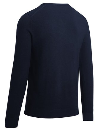 Callaway V-Neck Merino pánsky sveter, dark navy