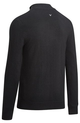 Callaway Windstropper 1/4 Zipped pánsky sveter, black INK