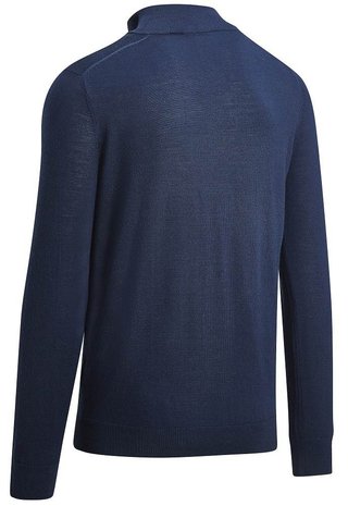 Callaway 1/4 Blended Merino pánsky sveter, navy blue