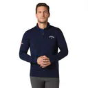Callaway 1/4 Blended Merino pánsky sveter, navy blue