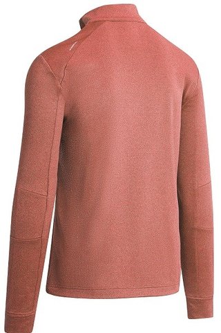 Callaway Pieced Waffle 1/4 Zip pánska mikina, dubarry heather