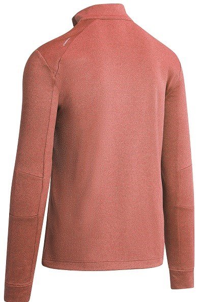 Callaway Pieced Waffle 1/4 Zip pánska mikina, dubarry heather