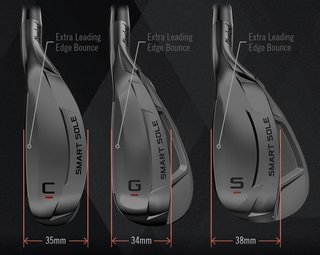 Cleveland Smart Sole 4 Tour Satin pánsky wedge, oceľ