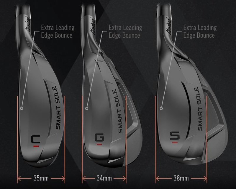 Cleveland Smart Sole 4 Tour Satin pánsky wedge, oceľ