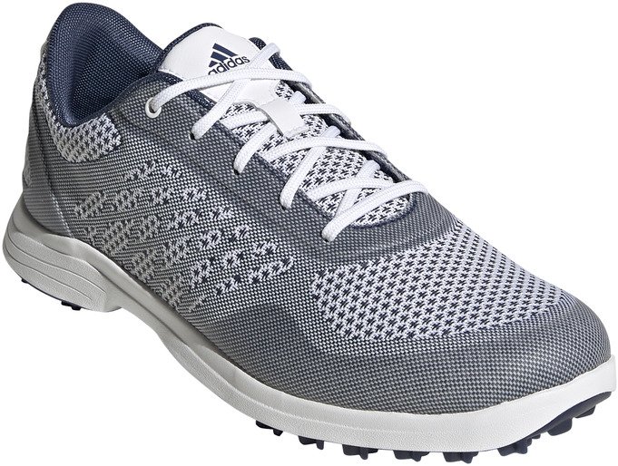Adidas Alphaflex Sport Spikeless dámske golfové topánky, biela/indigo