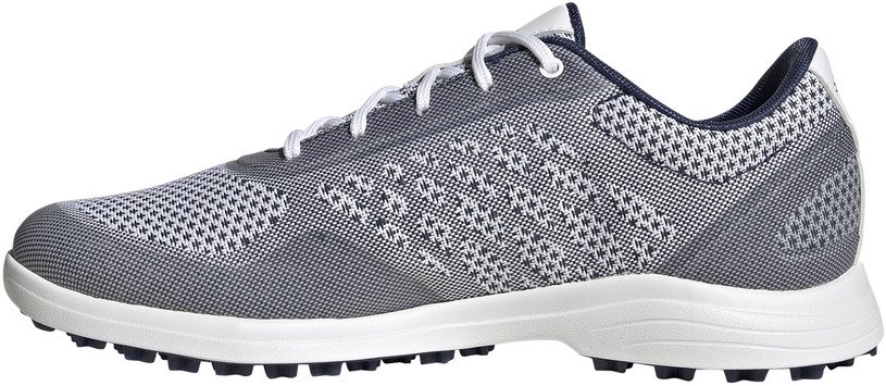 Adidas Alphaflex Sport Spikeless dámske golfové topánky, biela/indigo