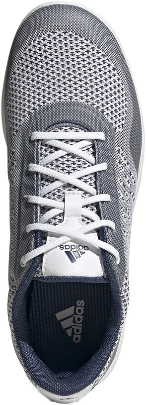 Adidas Alphaflex Sport Spikeless dámske golfové topánky, biela/indigo