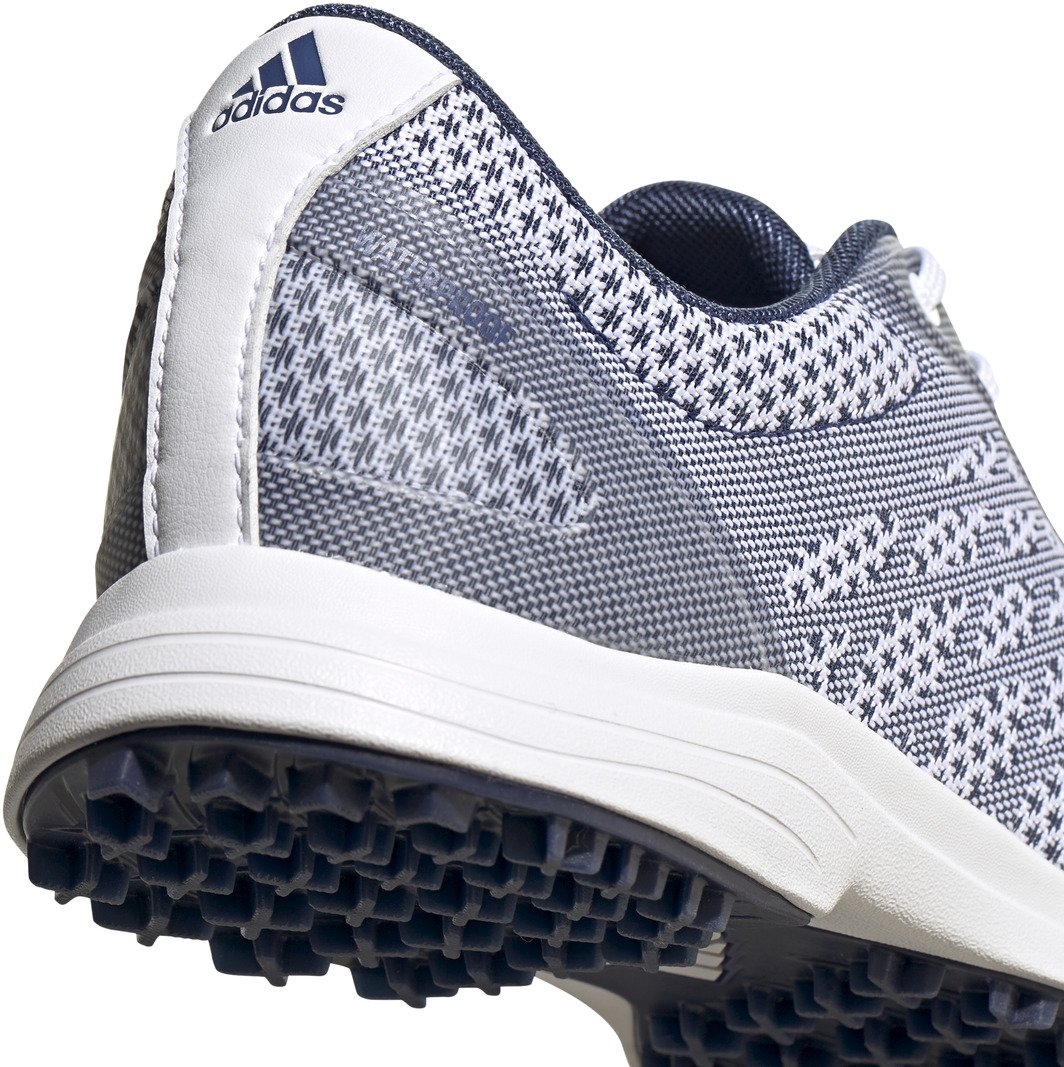 Adidas Alphaflex Sport Spikeless dámske golfové topánky, biela/indigo