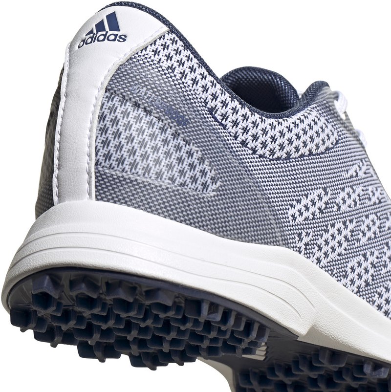 Adidas Alphaflex Sport Spikeless dámske golfové topánky, biela/indigo