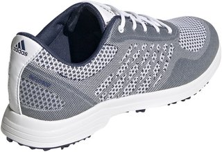 Adidas Alphaflex Sport Spikeless dámske golfové topánky, biela/indigo