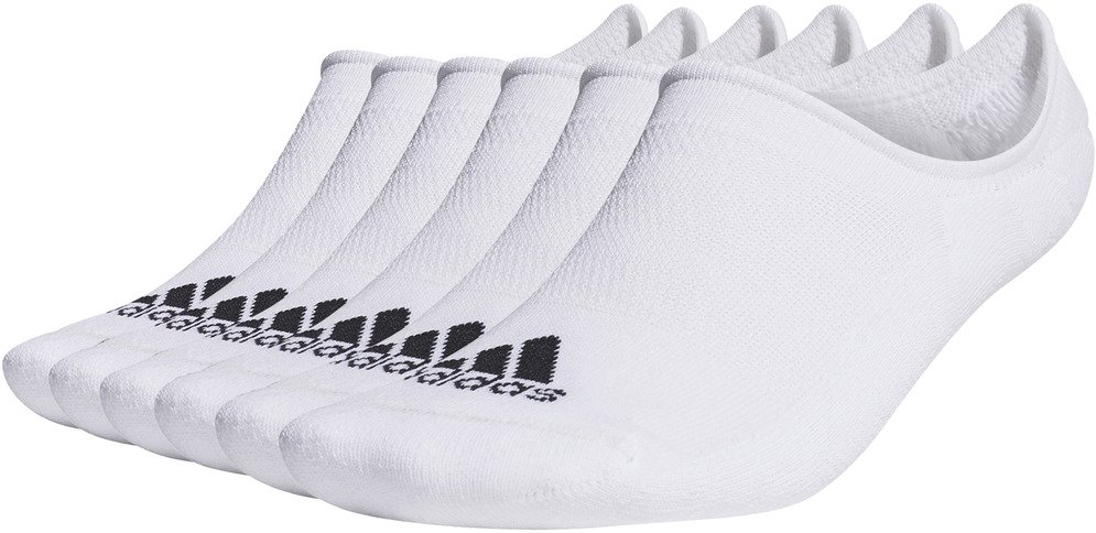 Adidas Low Cut pánske ponožky, biele