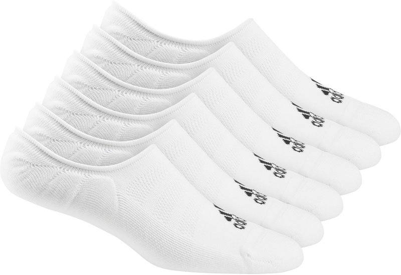 Adidas Low Cut pánske ponožky, biele