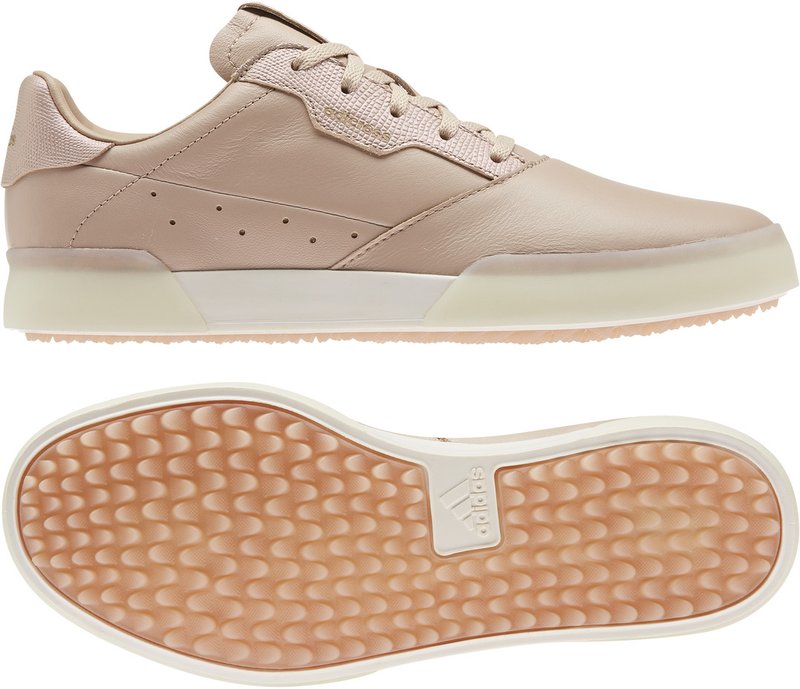 Adidas Adicross Retro dámske golfové topánky, ash pearl/gold met./chalk white