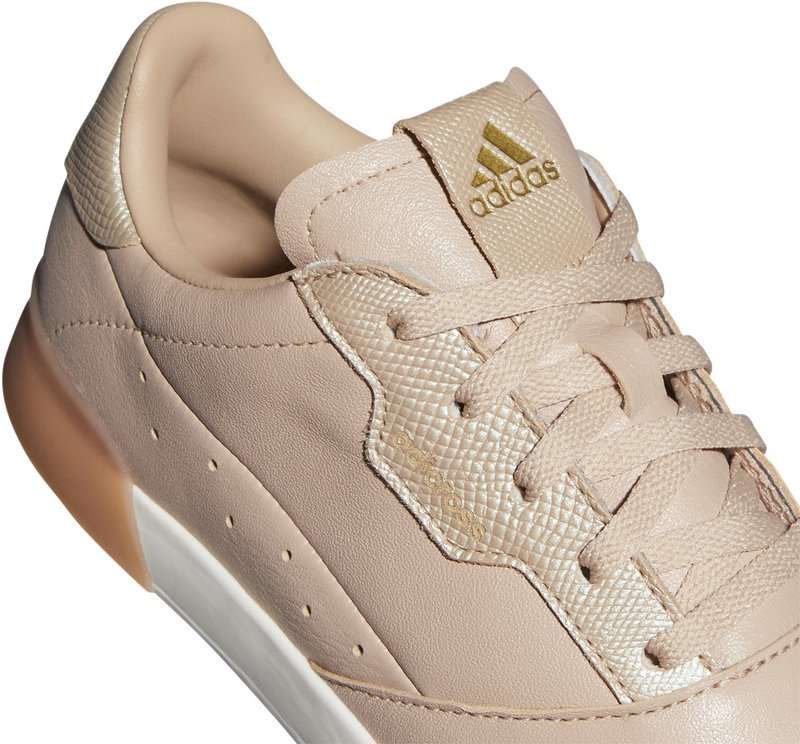 Adidas Adicross Retro dámske golfové topánky, ash pearl/gold met./chalk white