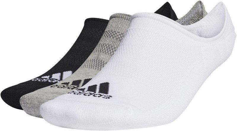 Adidas Low Cut pánske ponožky (3 páry), grey three