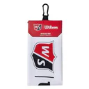 Wilson Staff Tri Fold golfový uterák 16"x21", biely