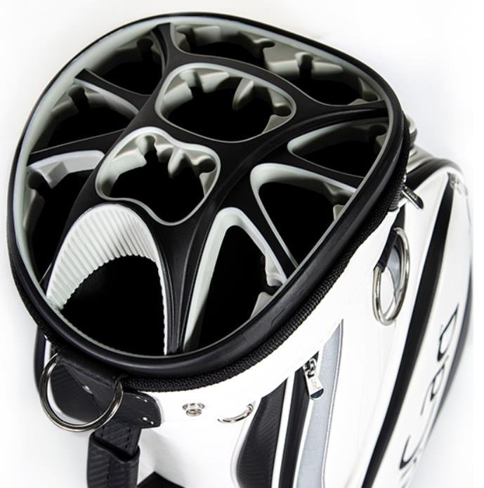 JuCad Pro cart bag, čierno/strieborný
