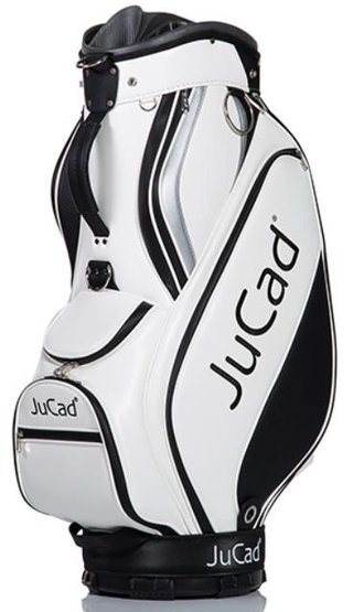 JuCad Pro cart bag, bielo/čierny