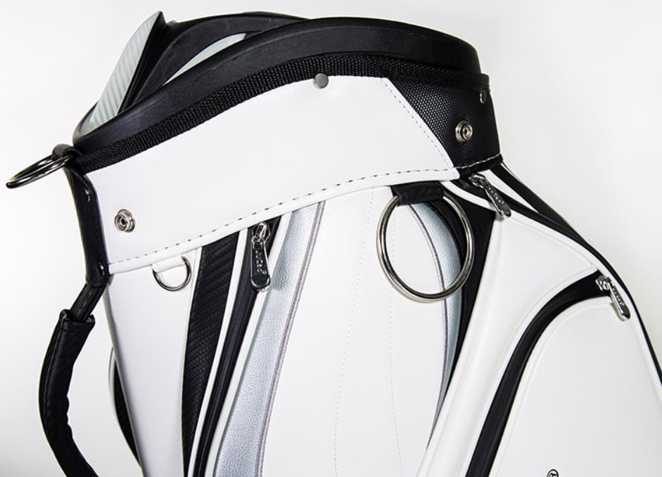 JuCad Pro cart bag, bielo/čierny