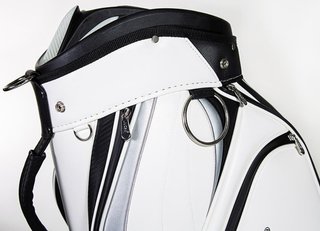JuCad Pro cart bag, bielo/čierny