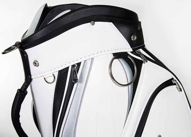 JuCad Pro cart bag, bielo/čierny