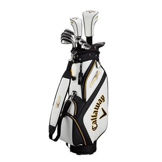 Callaway Warbird 21 pánsky golfový set, grafit, + cart bag, biely