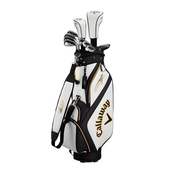 Callaway Warbird 21 pánsky golfový set, grafit, + cart bag, biely