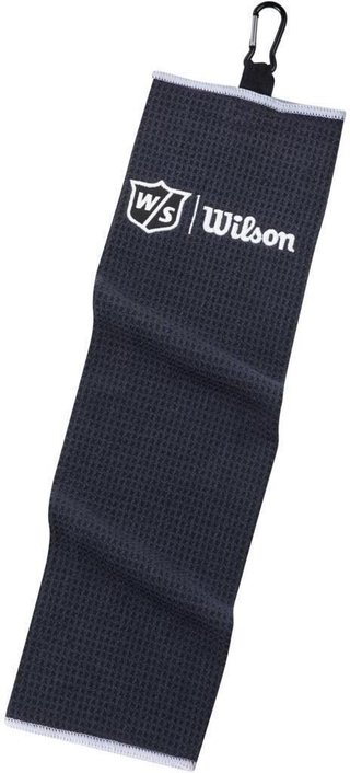 Wilson Staff Tri Fold ručník, čierny