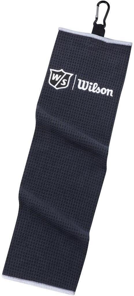 Wilson Staff Tri Fold ručník, čierny