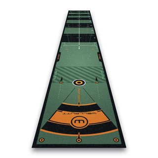 Wellputt Putting Mat - CLASSIC 13FT (4m), speed 10-11,5ft, zelená