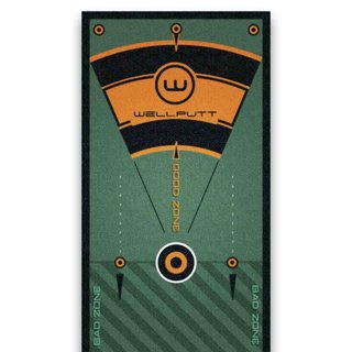 Wellputt Putting Mat - CLASSIC 13FT (4m), speed 10-11,5ft, zelená