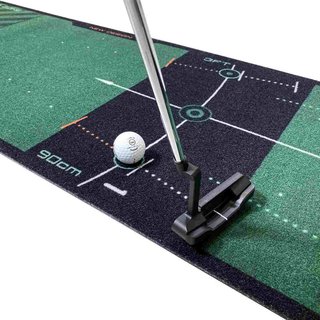 Wellputt Putting Mat - CLASSIC 13FT (4m), speed 10-11,5ft, zelená