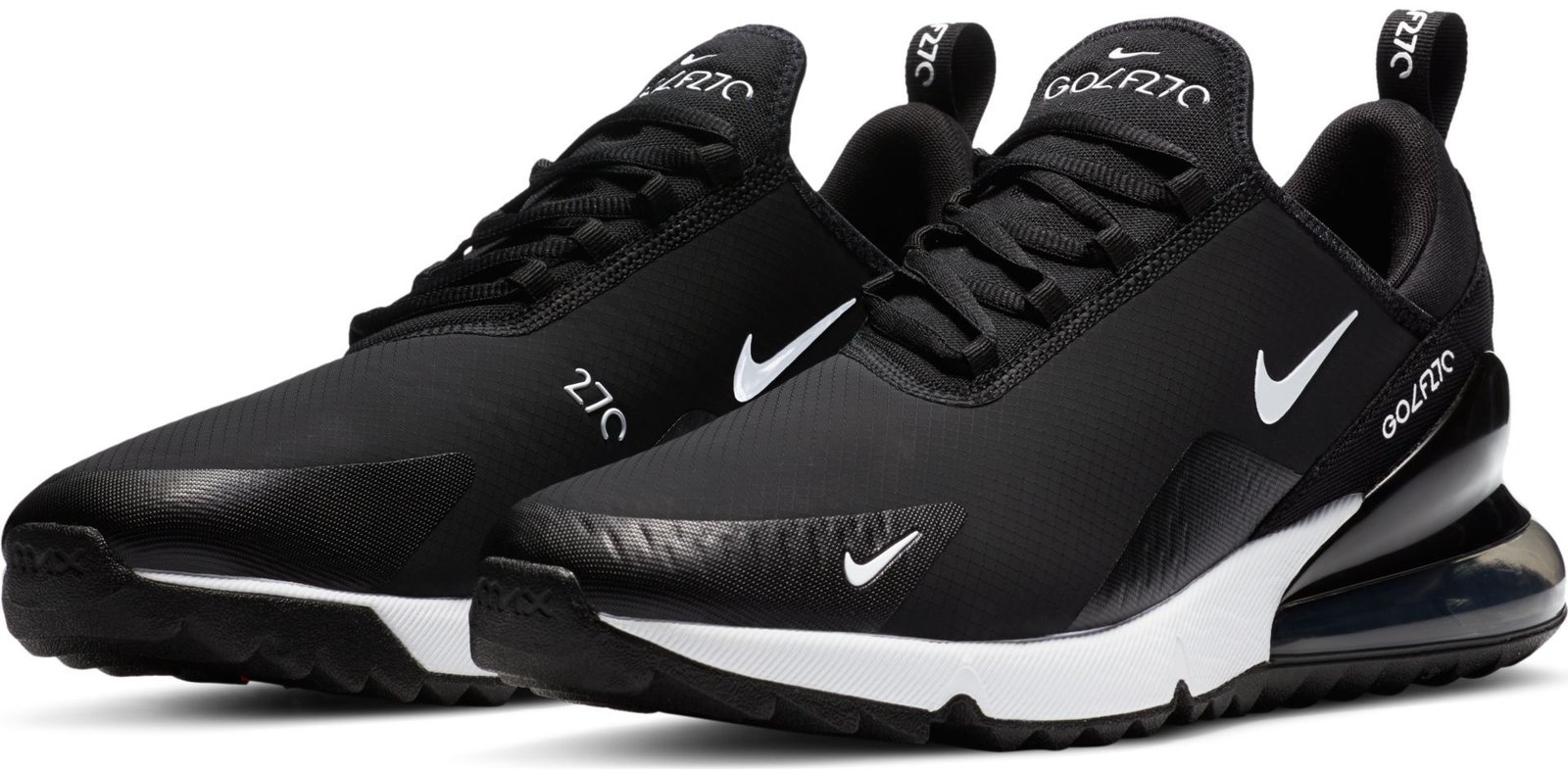 Nike Nike Air Max 270G unisex golfové topánky, čierna