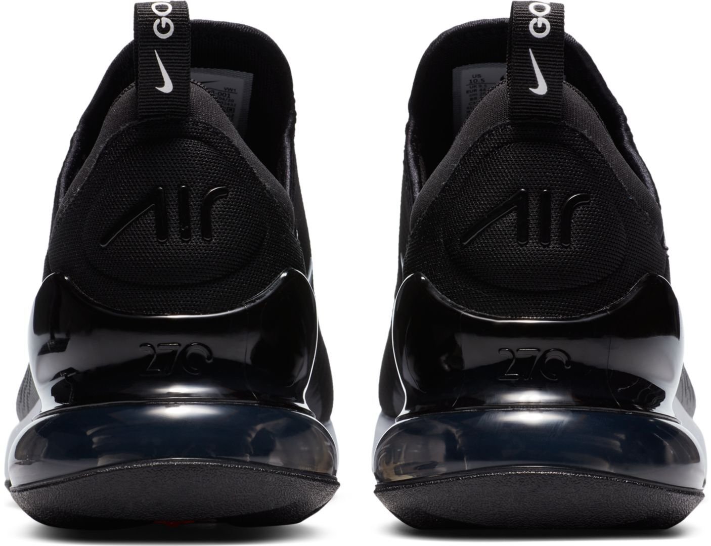Nike Nike Air Max 270G unisex golfové topánky, čierna