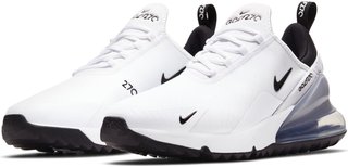 Nike Air Max 270G unisex golfové topánky, bielo/čierne/platinové