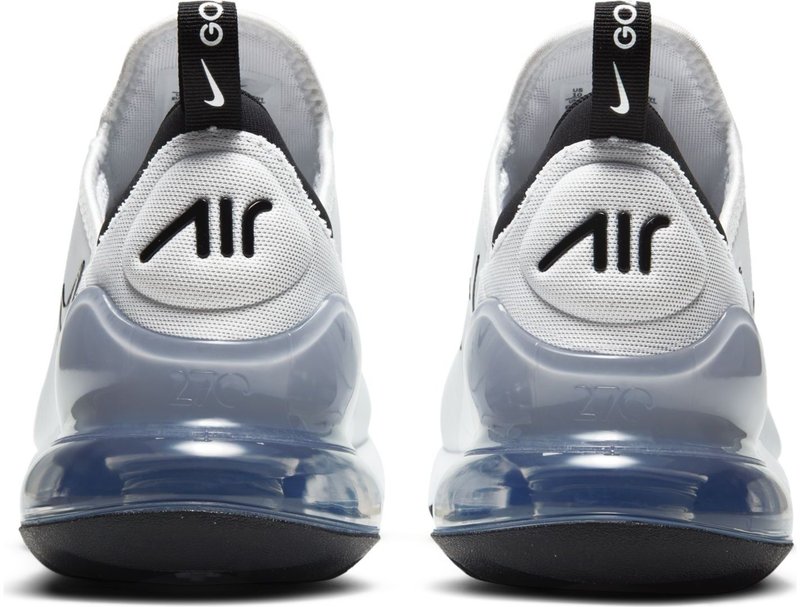 Nike Air Max 270G unisex golfové topánky, bielo/čierne/platinové