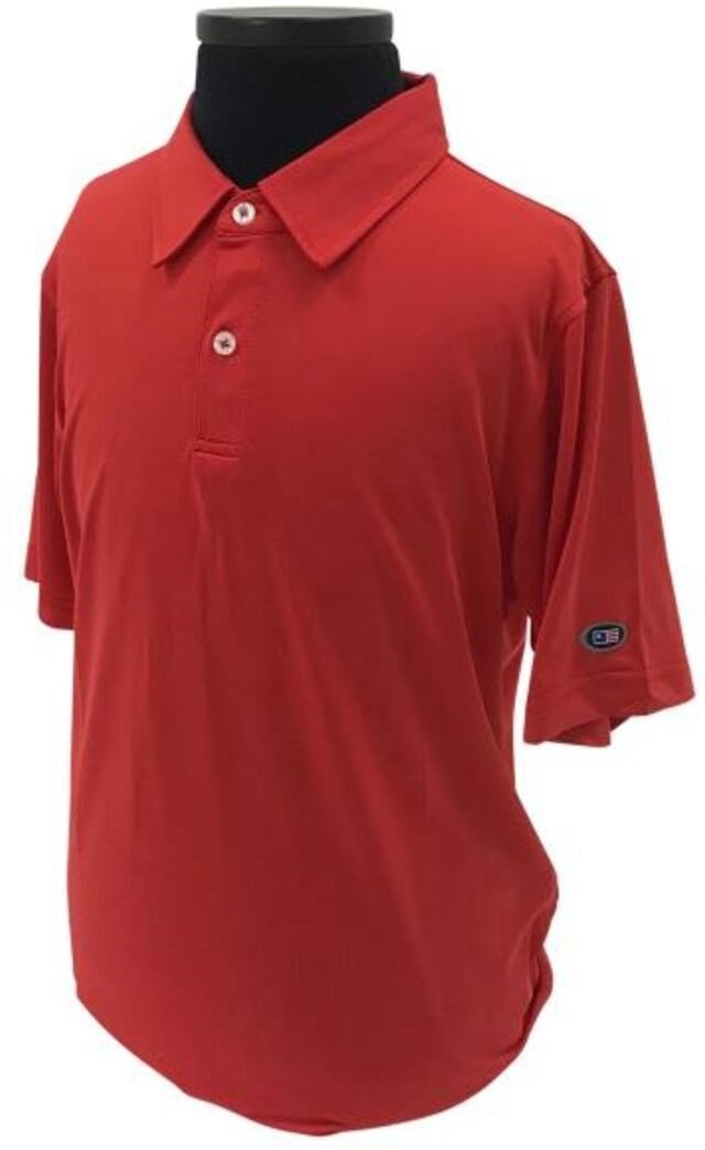 U.S. Kids Golf Tech Lisle juniorské polo, červené