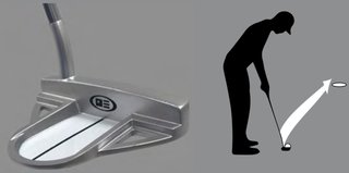 U.S. Kids Golf TS3-63 (160 cm) AIM 3 junior putter