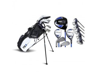 U.S. Kids Golf TS3-54 (137cm) v10 juniorský golfový set, grafit, čierna/biela/fialová + stand bag