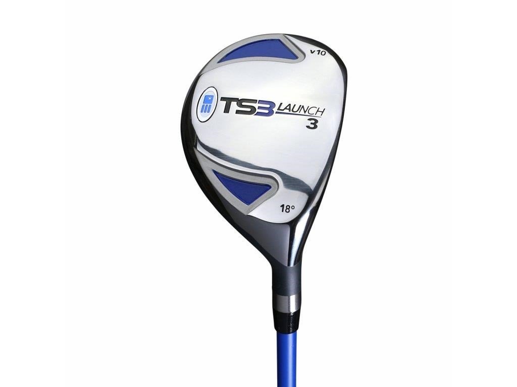 U.S. Kids Golf TS3-54 (137cm) v10 juniorský golfový set, grafit, čierna/biela/fialová + stand bag