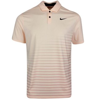 Nike Dry Vapor Stripe Graphic pánske polo, crimson tint