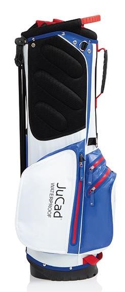 JuCad Waterproof 2in1 stand bag, modrá/biela/červená