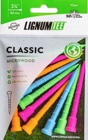Lignum Lignum Tee 82mm (3 1/8") 12pack neon mix