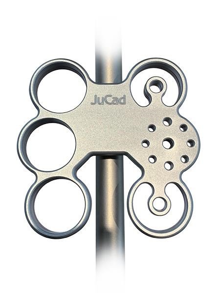 JuCad Tablet holder pre všetky vozíky JuCad, titán