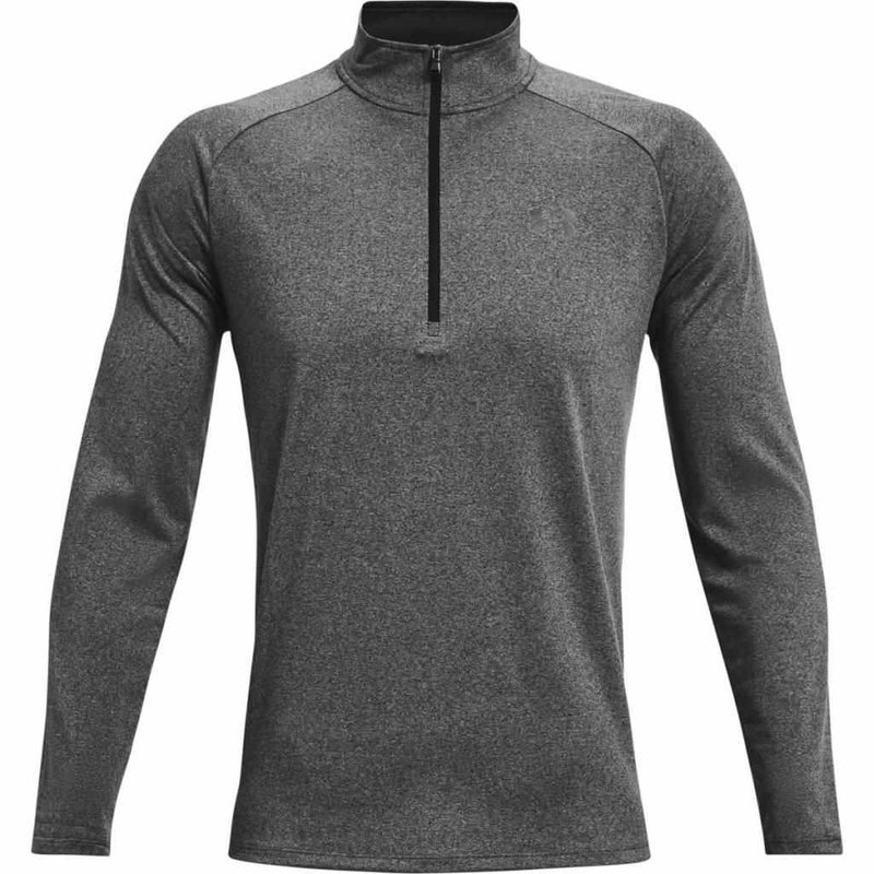 Under Armour Tech 2.0 1/2 Zip pánske tričko s dlhým rukávom, sivé