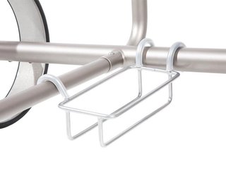 JuCad Powerpack Battery bracket, Titanium/Stainless Steel trolleys, strieborná