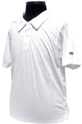 U.S. Kids Golf Tech Lisle detské polo, biele